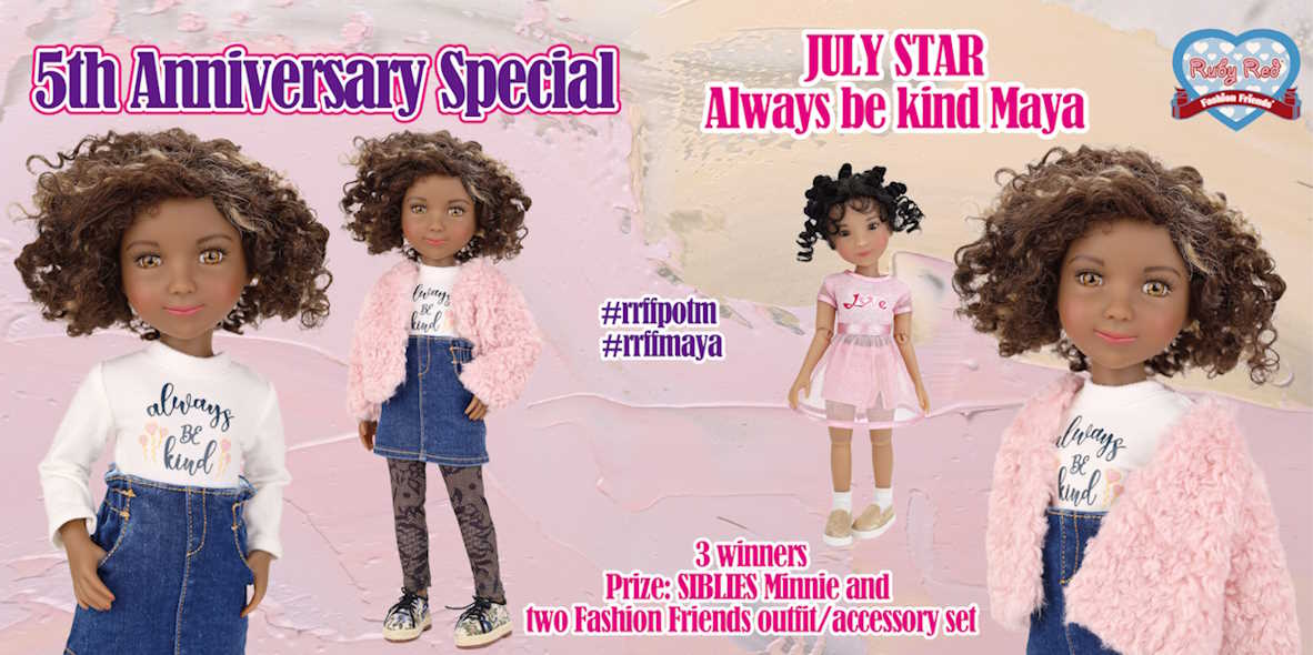 Ruby Red Fashion Friends Dolls - Photo of the month theme